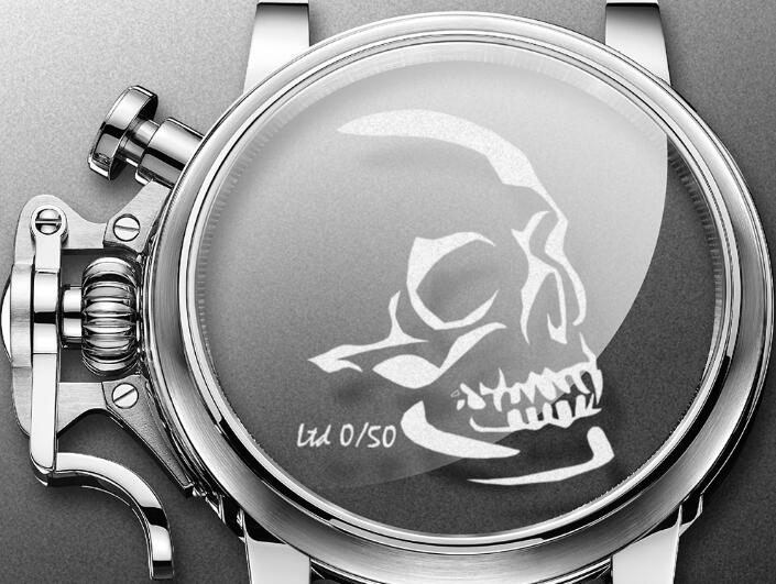 Graham Chronofighter Grand Vintage SKULL 2CVDS.B29D Replica Watch